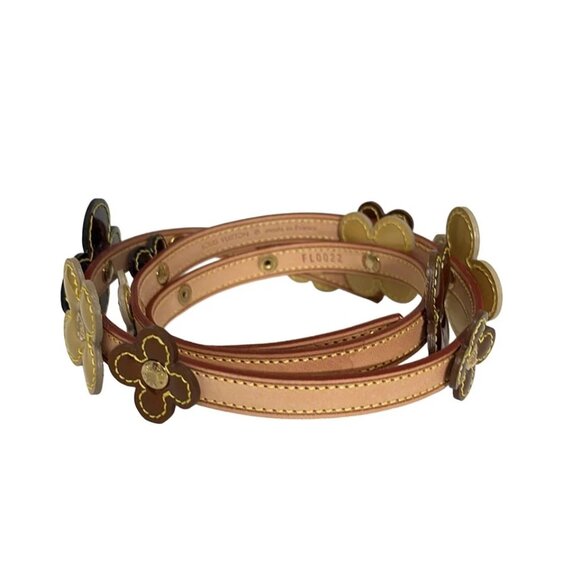 LOUIS VUITTON Beige & Black & Bronze Flower Motif - 182-081225 - Picture 2 of 6